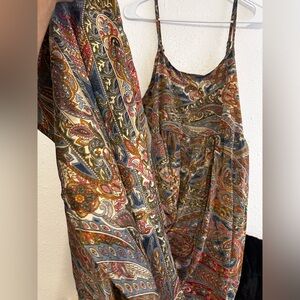 Earthbound maxi Backless silk dress